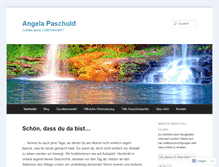 Tablet Screenshot of angelapaschold.com